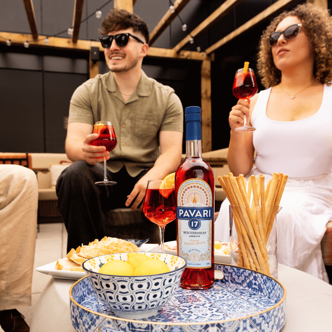 Pavari 17, Alcohol-Free Mediterranean Aperitivo - 70cl Bottle