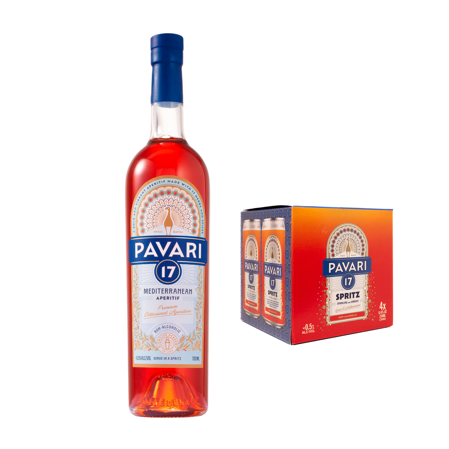 Pavari 17, Alcohol-Free Mediterranean Aperitivo - Bundle